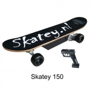 Skateboard 150 watt - Elektrisch skateboard 150 zwart - 2500